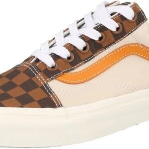 Vans Old Skool Mixed Utility Checkerboard Sneakers - LV print vans
